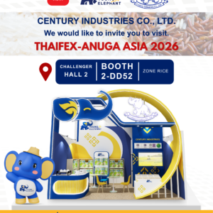 Discover the Essence of Premium Thai Rice: [Century Industries] Invite to THAIFEX – Anuga Asia 2026